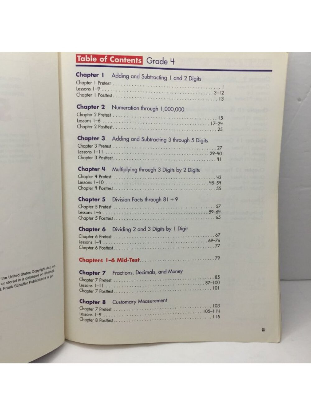 Spectrum Math Workbook Grade 4 Test Prep Multiplication Fractions Geometry - Picture 5 of 12